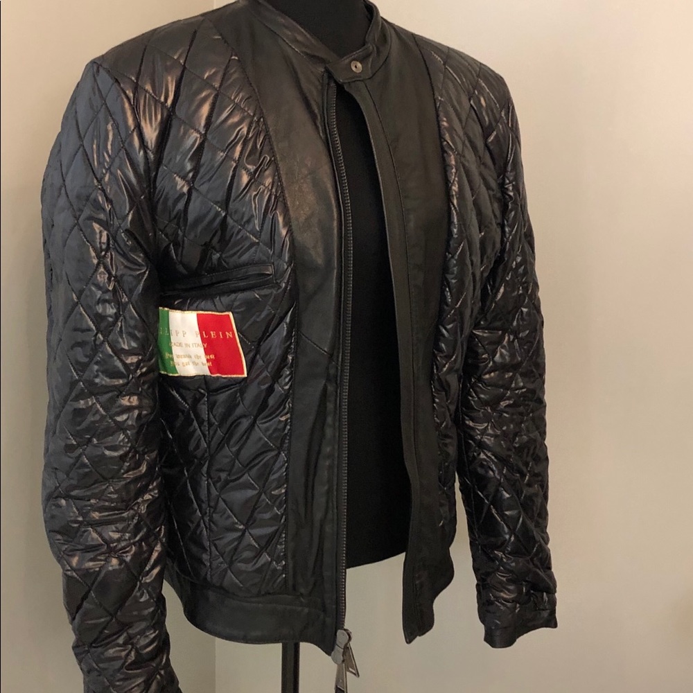 Men’s Leather Jacket - Picture 3 of 5